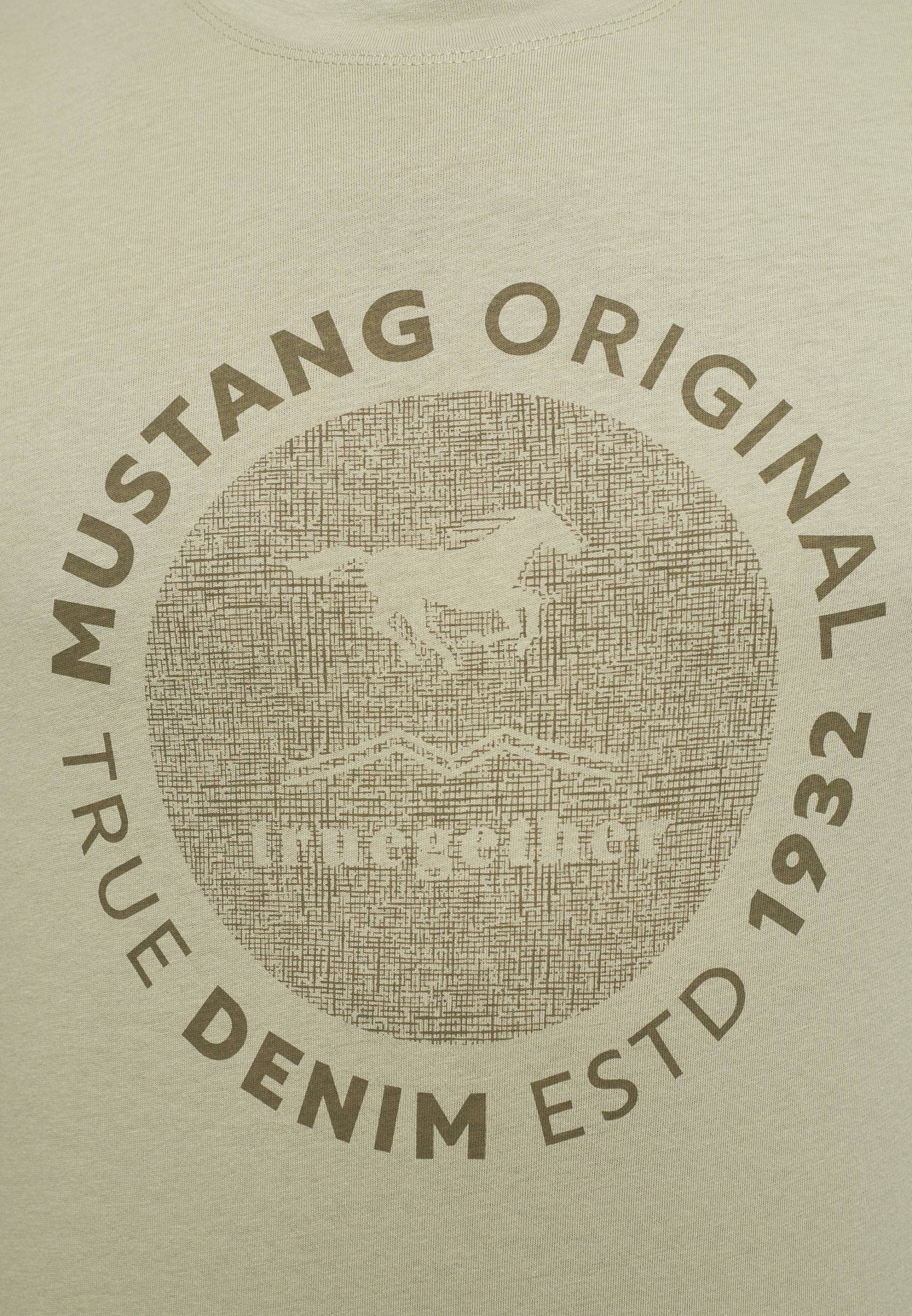 MUSTANG Kurzarmshirt »T-Shirt« von mustang