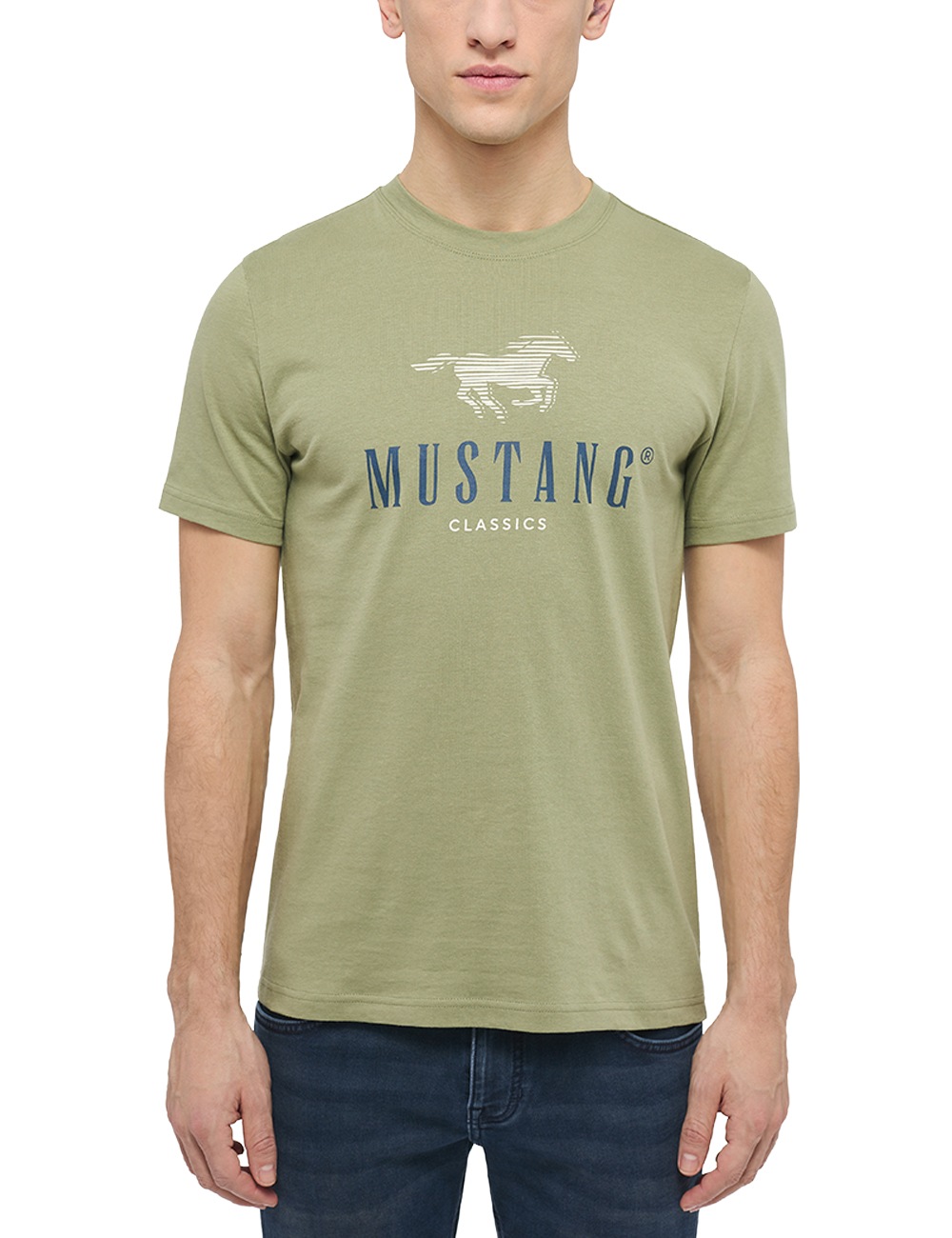 MUSTANG T-Shirt »Style Alex C Print« von mustang