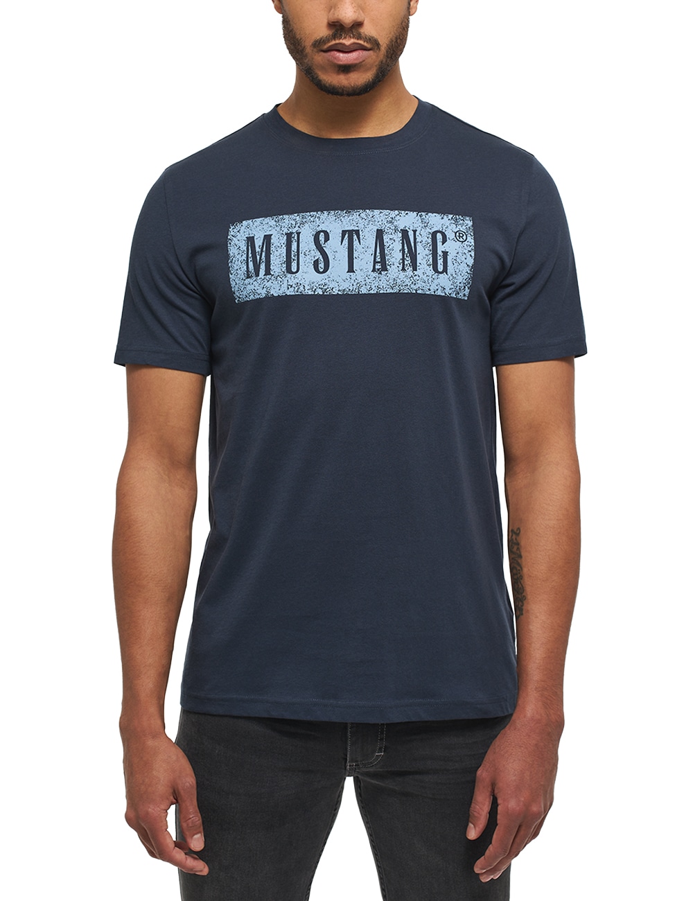 MUSTANG T-Shirt »Style Alex C Print« von mustang