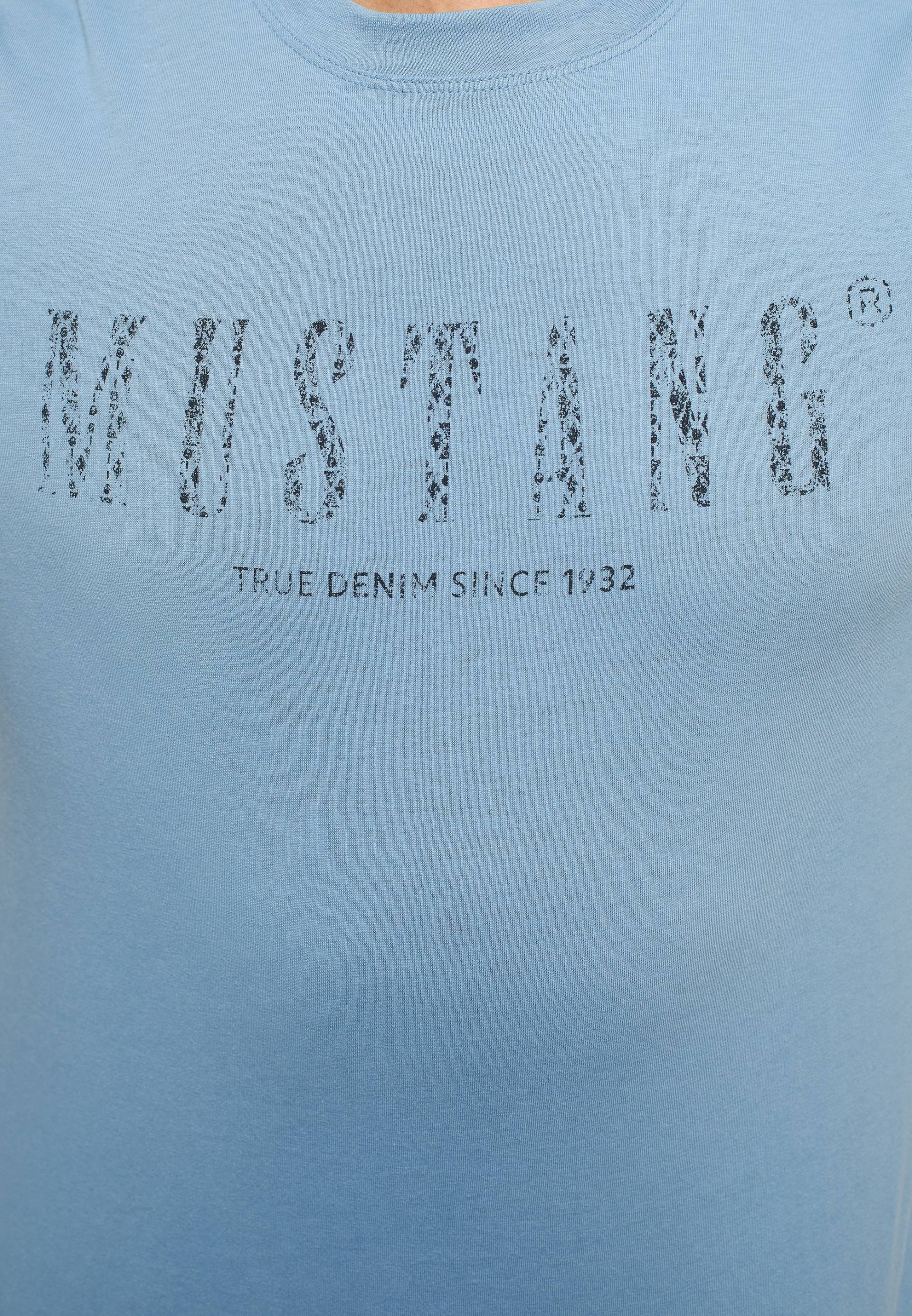 MUSTANG Kurzarmshirt »Print-Shirt« von mustang