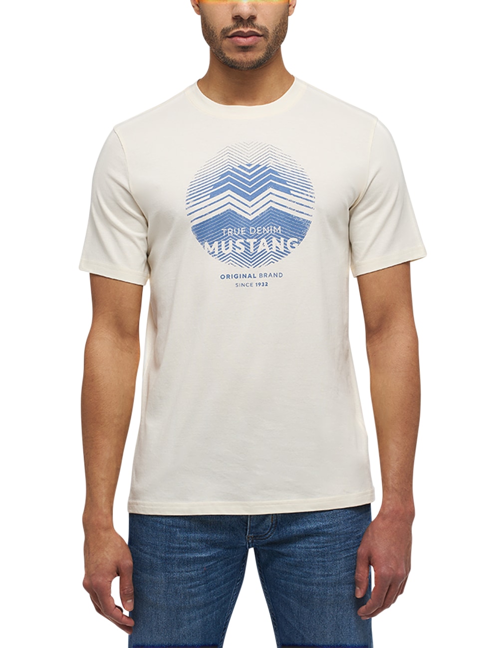 MUSTANG Kurzarmshirt »T-Shirt« von mustang