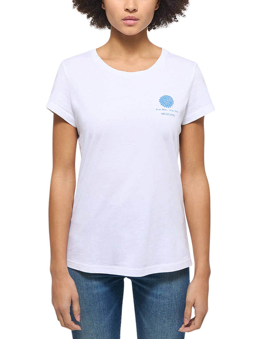MUSTANG T-Shirt »Style Alexia C Chestprint« von mustang