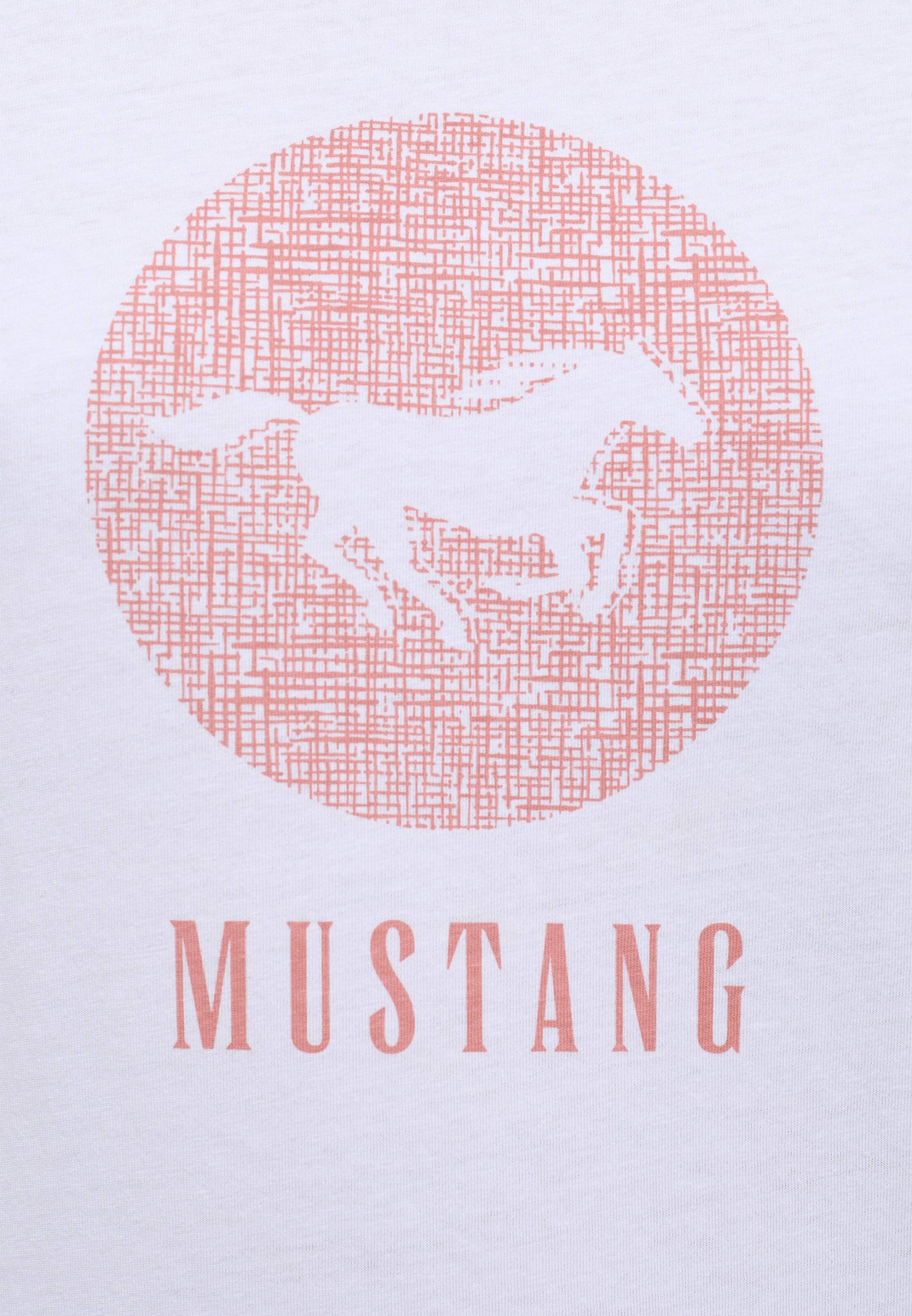 MUSTANG Kurzarmshirt »Print-Shirt« von mustang