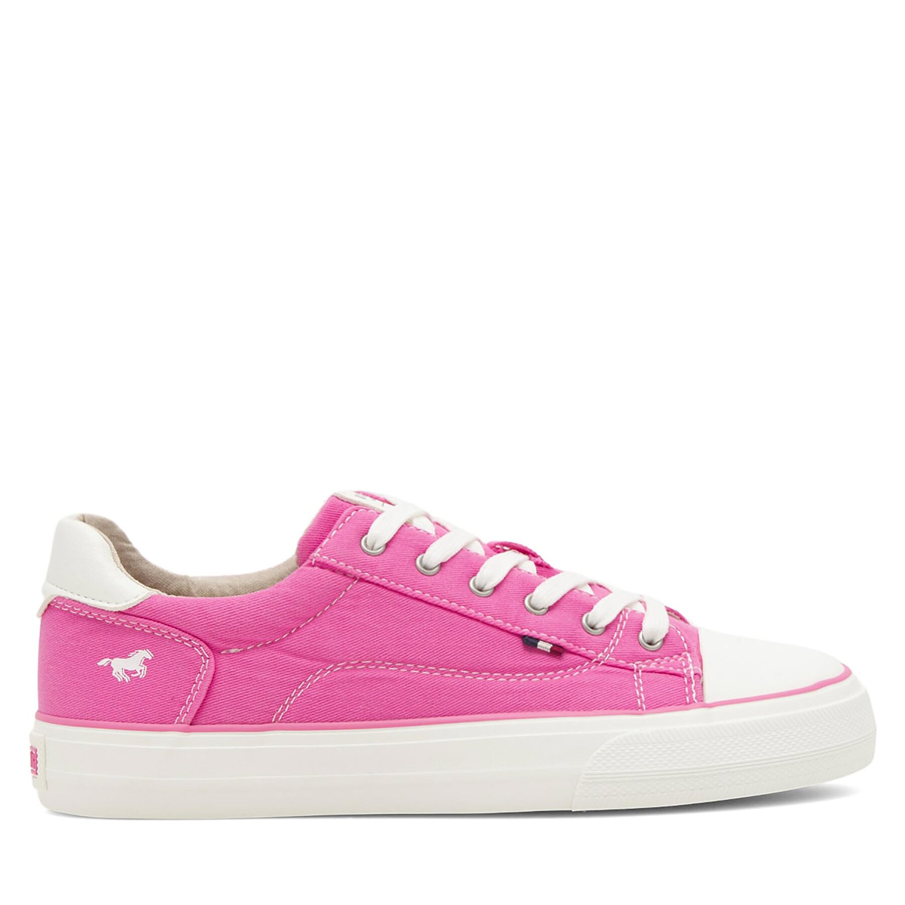 Sneakers aus Stoff Mustang 1272-307-504 Rosa von mustang