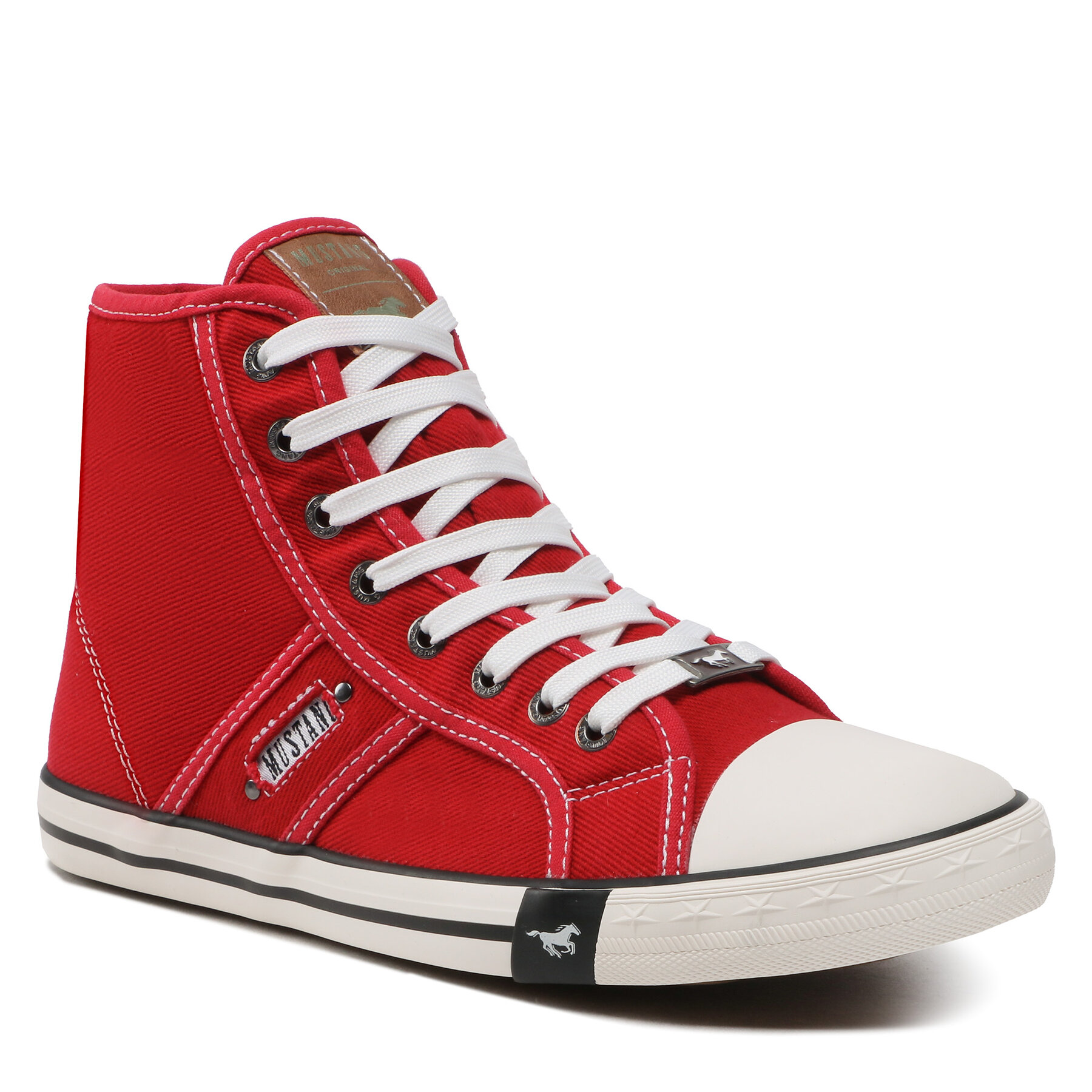 Sneakers aus Stoff Mustang 4058-505-5 Rot von mustang