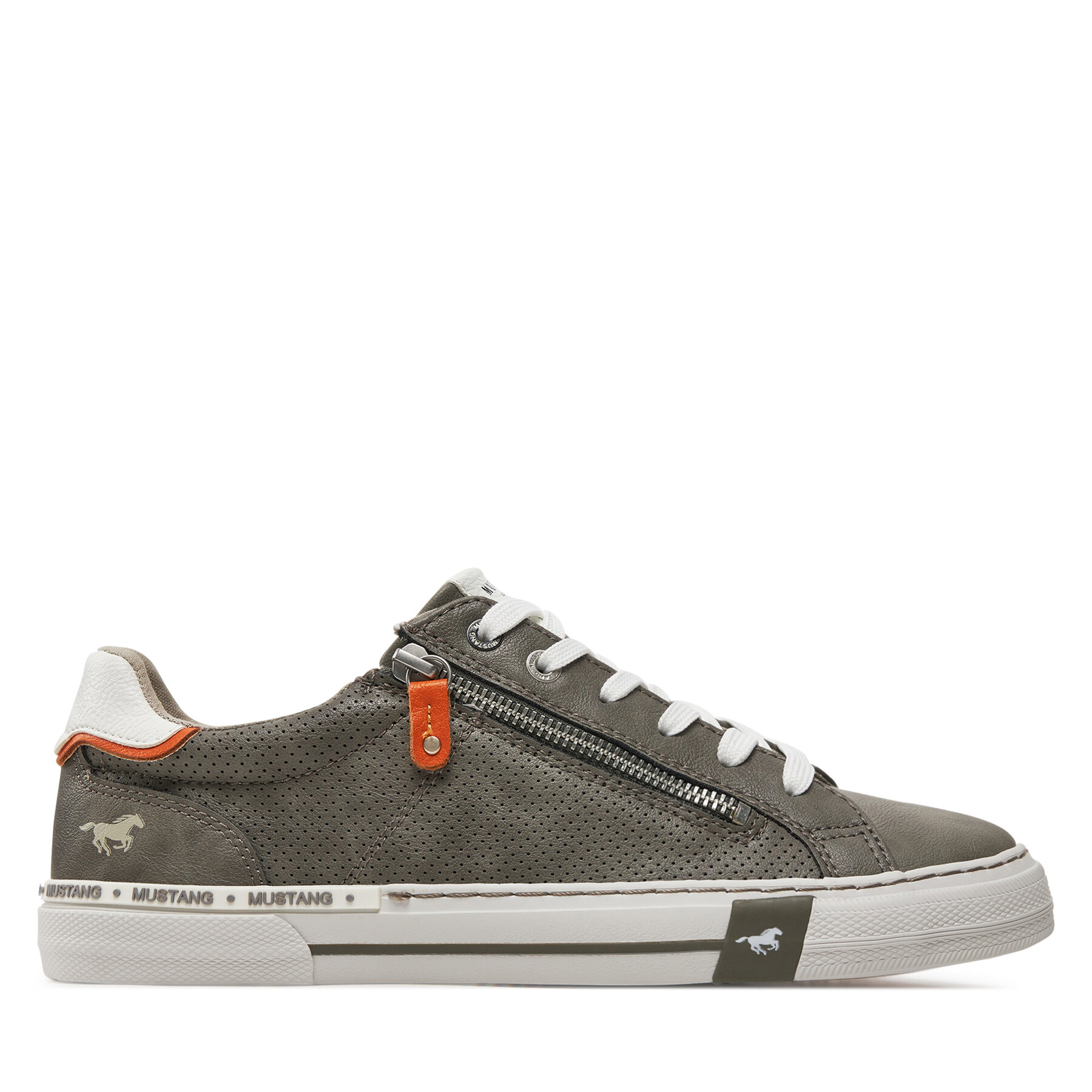 Sneakers aus Stoff Mustang 4146307 Grau 002 von mustang