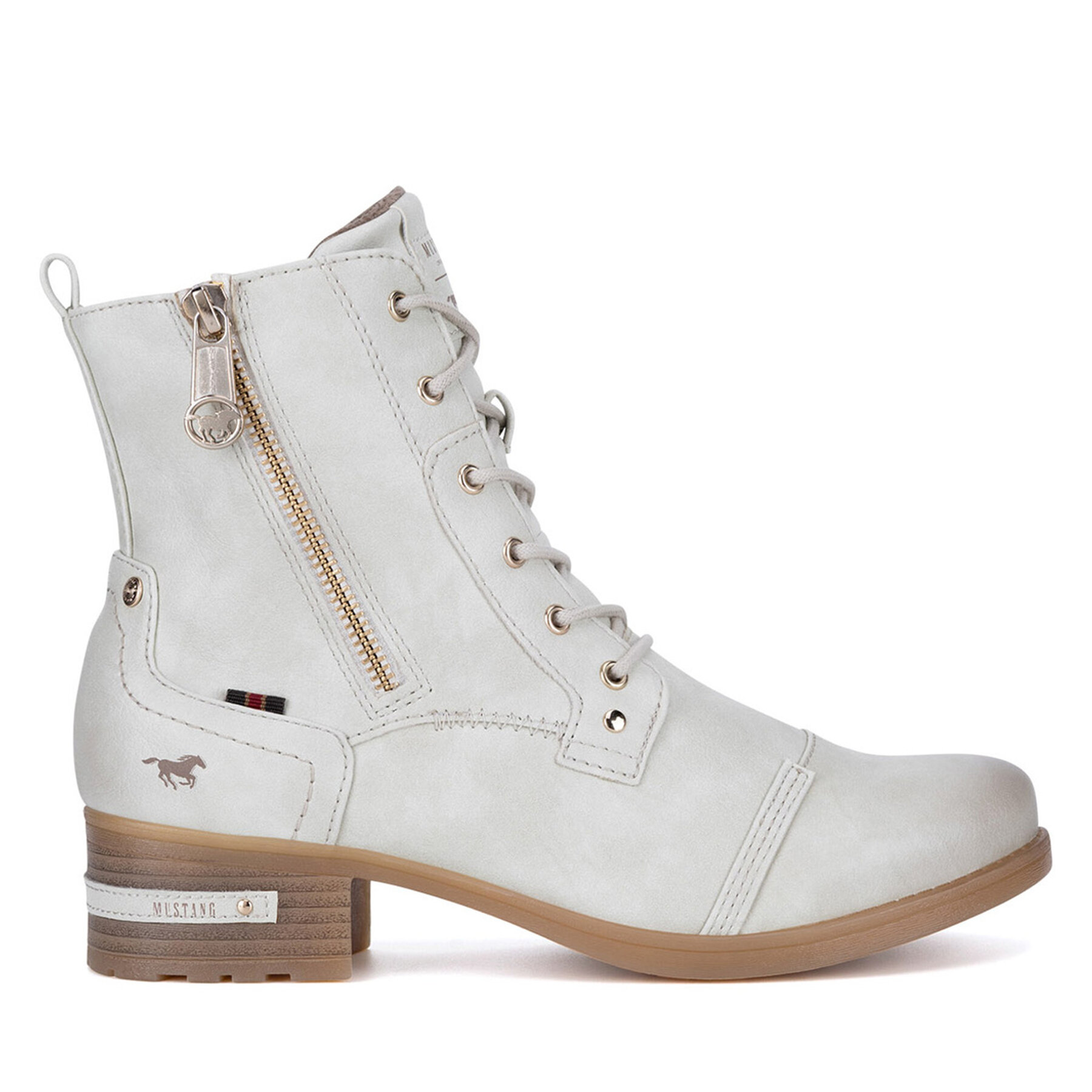 Stiefeletten Mustang 1229-513 Weiß Stiefeletten Mustang 1229-513 Weiß von mustang
