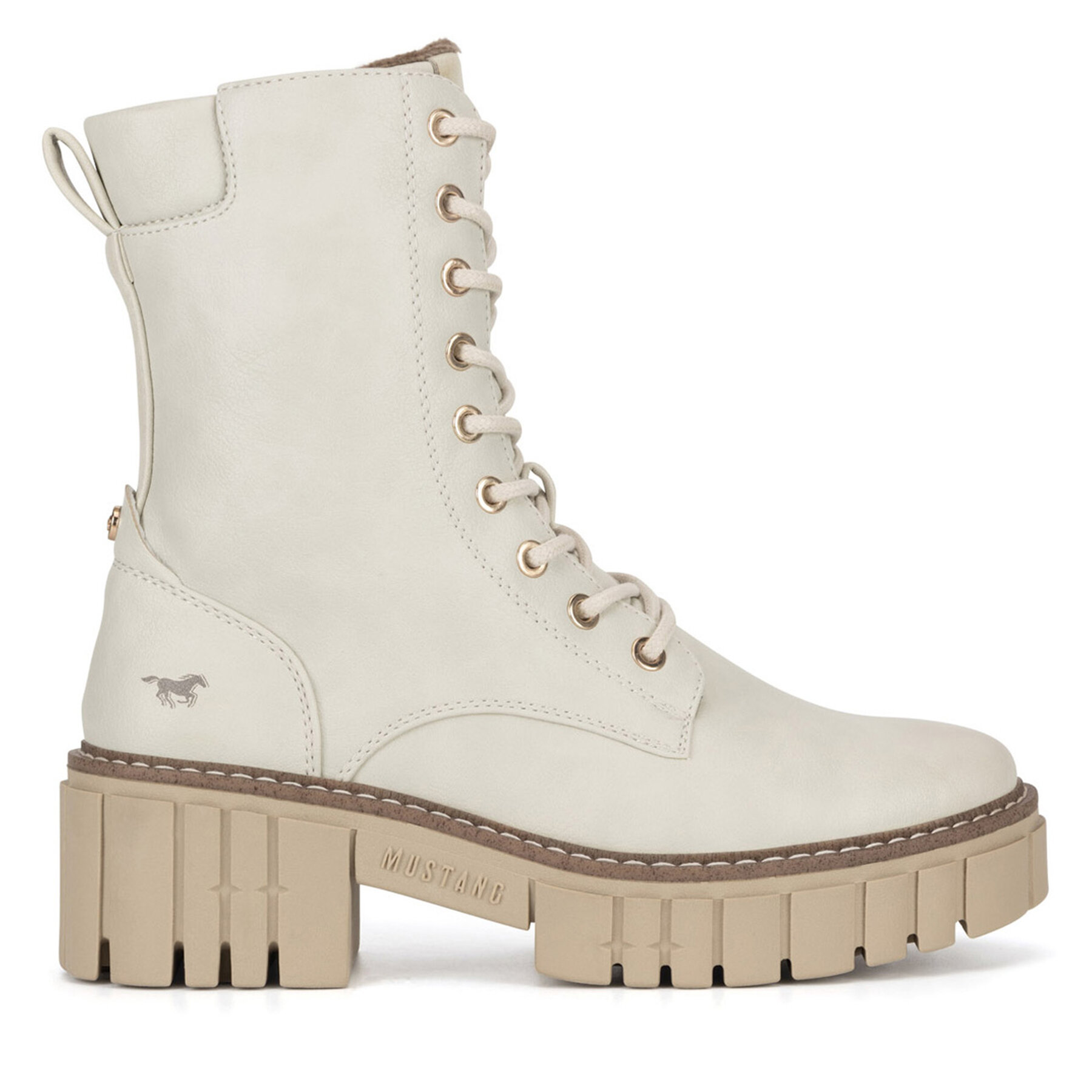 Stiefeletten Mustang 1447-506 Weiß Stiefeletten Mustang 1447-506 Weiß von mustang