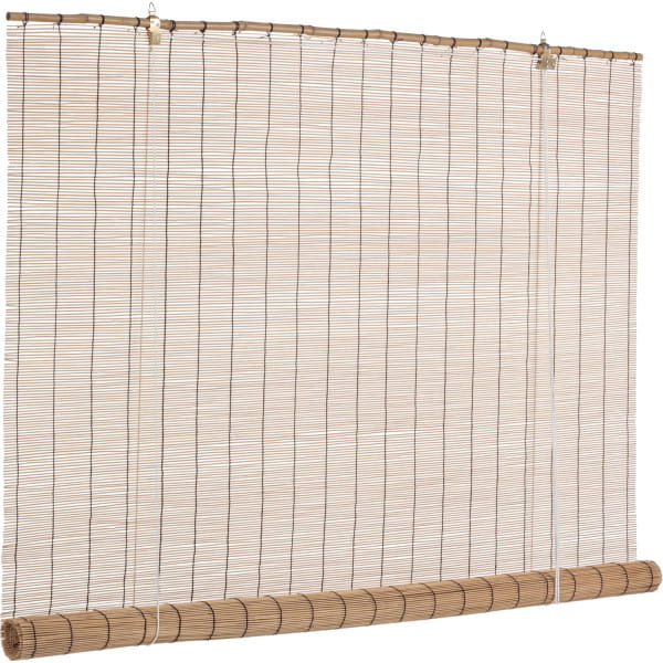 Bambusjalousie Basic 150x260 braun von mutoni lifestyle