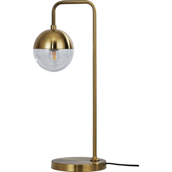 Tischlampe Globular Metall Antique Brass von mutoni living
