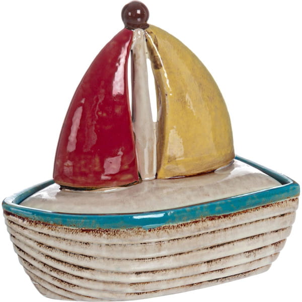 Ablageschale Mykonos mit Deckel Keramik von mutoni lifestyle