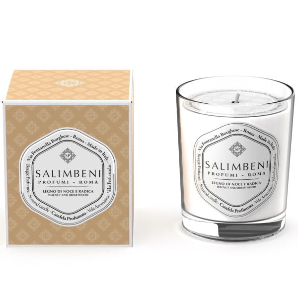 Duftkerze Salimbeni Profumi Walnut and Briar Wood 190g von Salimbeni Profumi