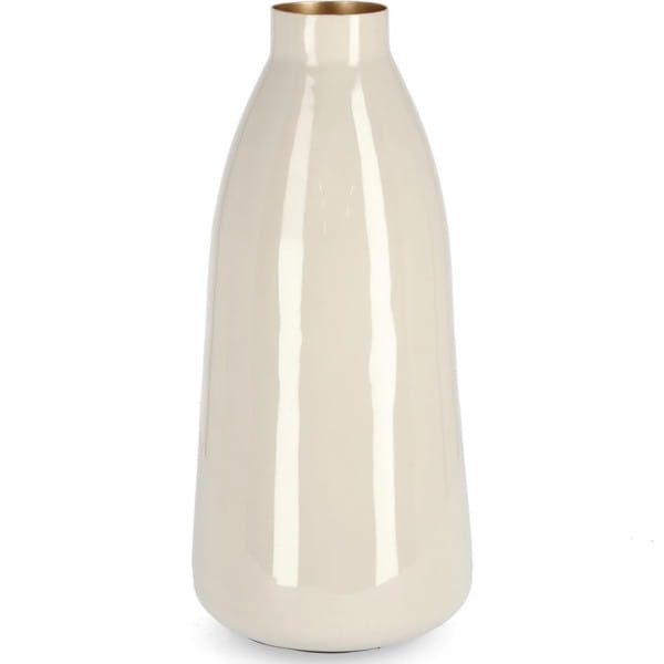 Deko Flasche Velma beige von mutoni lifestyle