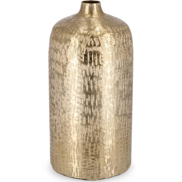 Deko Vase Lathe gold 38 von mutoni lifestyle