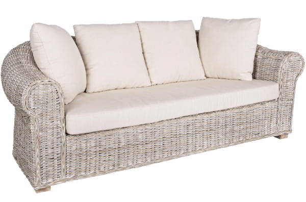 Gartensofa mit Kissen Coba (3-Sitzer) von mutoni lifestyle