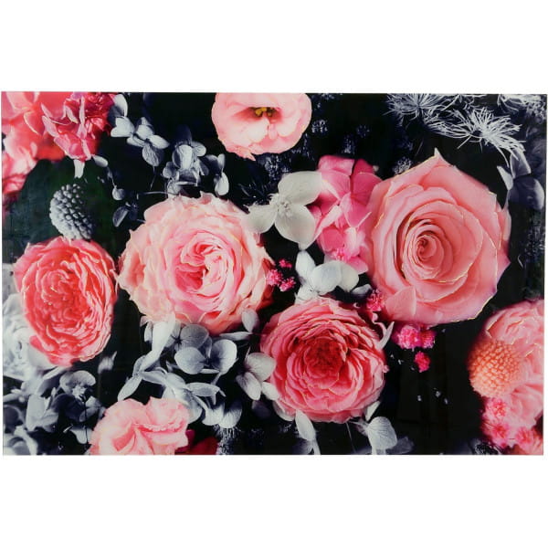 Gemälde Plexy Flowers 120x80 von mutoni lifestyle
