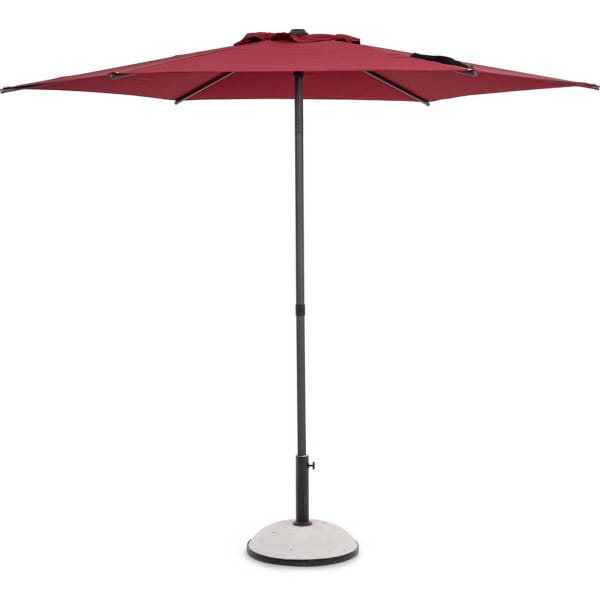 Sonnenschirm Samba anthrazit-Burgundy von mutoni lifestyle