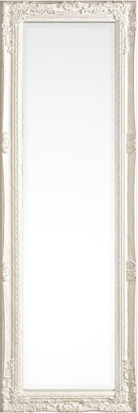 Spiegel Miro mit Rahmen weiss 42x132 von mutoni lifestyle