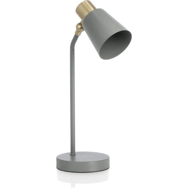 Tischlampe Helsinki grau 21x13x40 von mutoni lifestyle