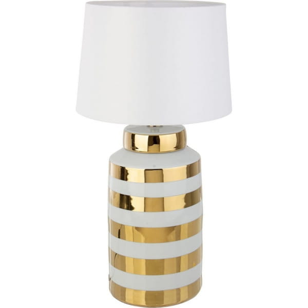 Tischlampe Honey Porzellan gold von mutoni lifestyle