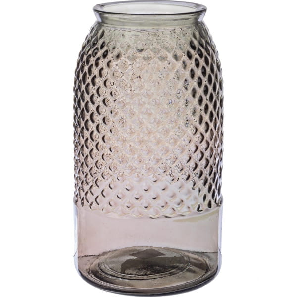 Vase Avril Glas Erdfarben 15x28 von mutoni lifestyle