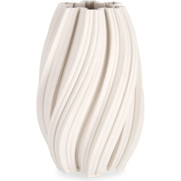 Vase Joleen Beige rund 20 von mutoni lifestyle