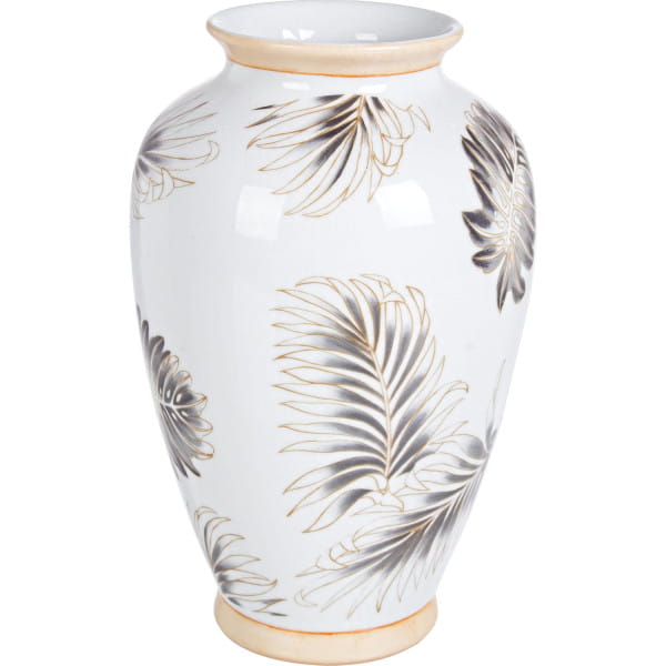 Vase Leaf Höhe 27 von mutoni lifestyle