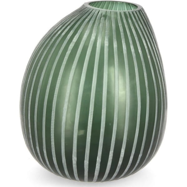 Vase Nattala grün rund 27 von mutoni lifestyle