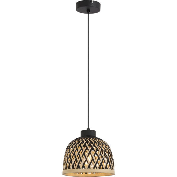 Hängeleuchte Colly Metall schwarz matt 1xE27 LED von mutoni light