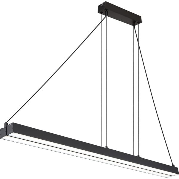 Hängeleuchte Grekkie Metall schwarz matt LED von mutoni light