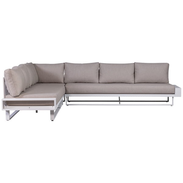 Gartenlounge Flint natur/weiss 308x308 von mutoni living