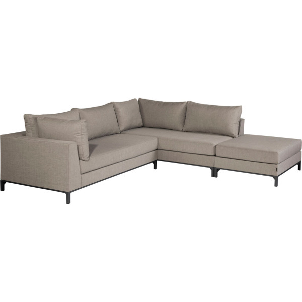 Gartenlounge Sicily rechts taupe 262x246 von mutoni living