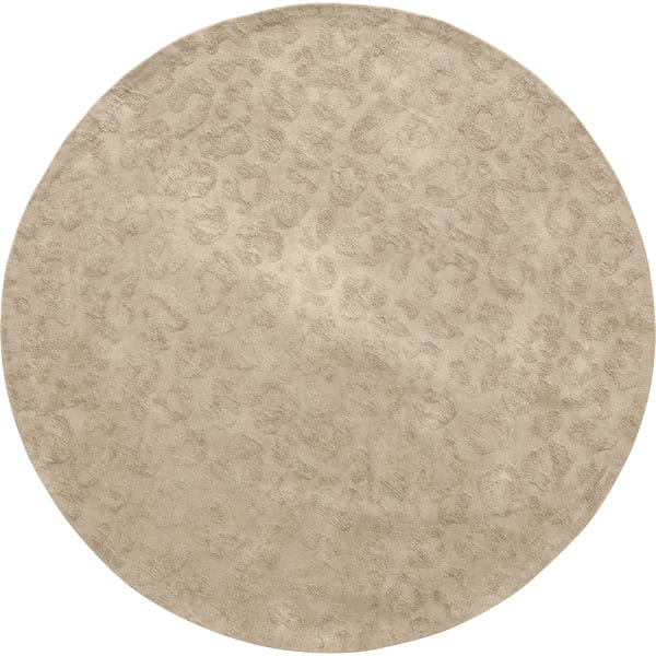 Teppich Cato rund Panther sand 150x150 von mutoni living