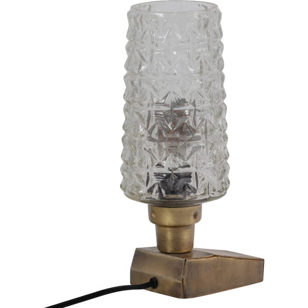 Tischlampe Charge antik-messing von mutoni living
