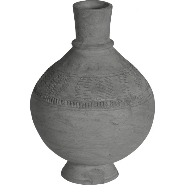Vase Stir Lehm schwarz 25 von mutoni living