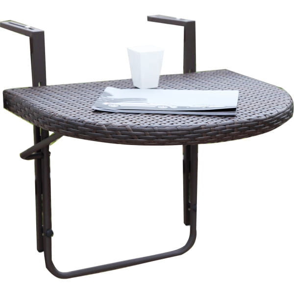 Balkon Hängetisch Agra coffee 60x50 von mutoni pleasure