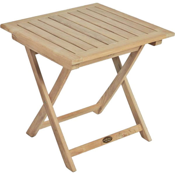 Garten Beistelltisch Solo Teak natur 50x50 von mutoni pleasure