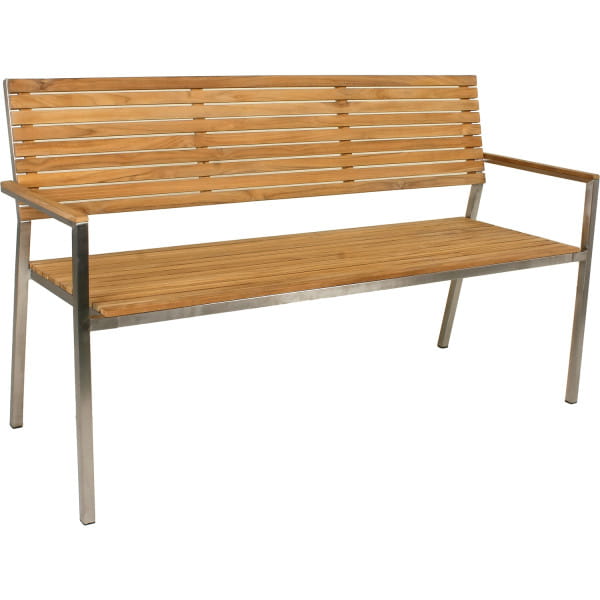 Gartenbank Denver Teak natur 144 von mutoni pleasure