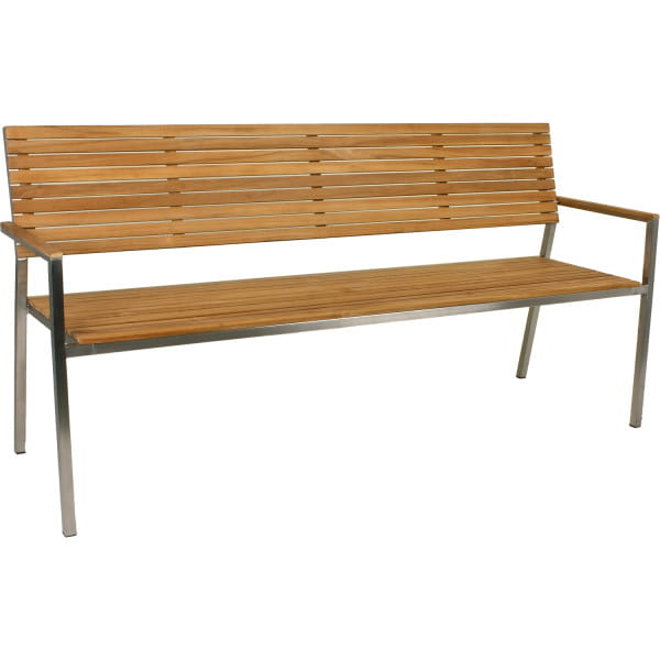 Gartenbank Denver Teak natur 180 von mutoni pleasure