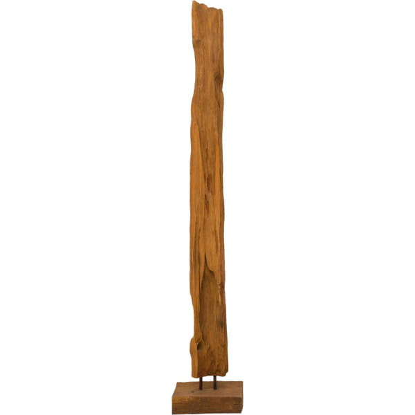 Skulptur Vanimo Teak braun von mutoni pleasure