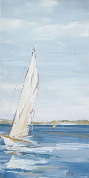 Wandbild Segelschiff rechts 45x90 von mutoni vintage