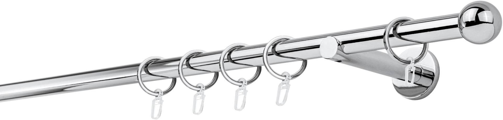 mydeco Gardinenstange »20mm Ball Wandträger 12 cm«, 1 läufig-läufig, Fixmass mydeco Gardinenstange »20mm Ball Wandträger 12 cm«, 1 läufig-läufig, Fixmass von mydeco