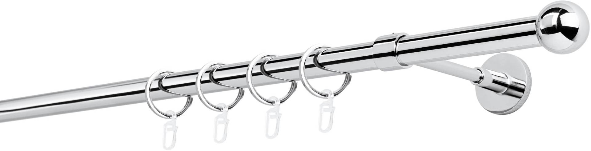 mydeco Gardinenstange »20mm Ball Wandträger 14 cm«, 1 läufig-läufig, Fixmass mydeco Gardinenstange »20mm Ball Wandträger 14 cm«, 1 läufig-läufig, Fixmass von mydeco
