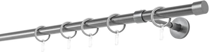 mydeco Gardinenstange »20mm Cap Wandträger 14 cm«, 1 läufig-läufig, Fixmass von mydeco