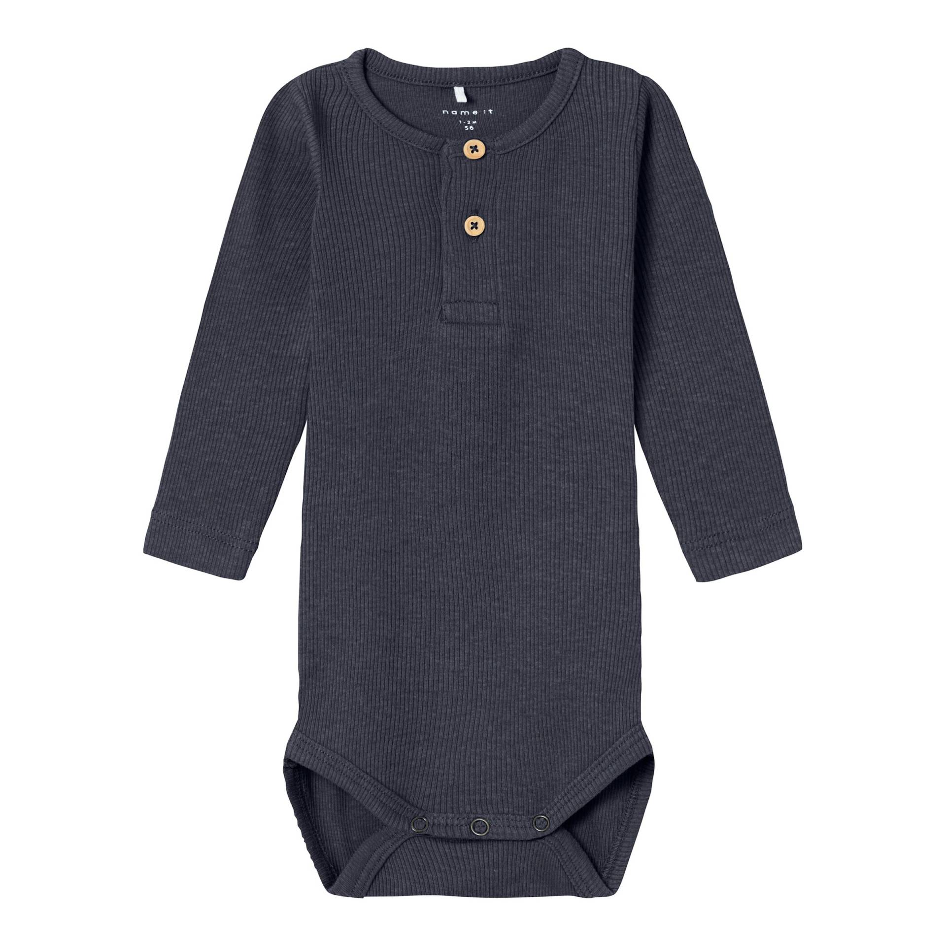 Henley-Body langarm Rippqualität Henley-Body langarm Rippqualität von name it