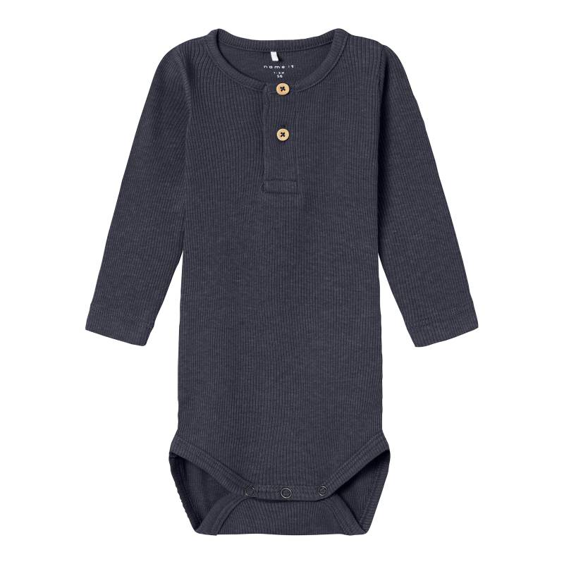 Henley-Body langarm Rippqualität von name it