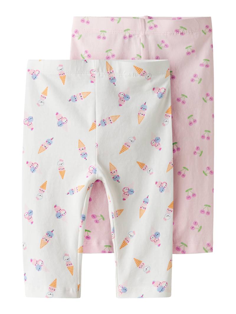 Name It Caprileggings »NMFVIVIAN 2P AOP CAPRI LEGGING«, (Packung, 2 tlg.) von name it