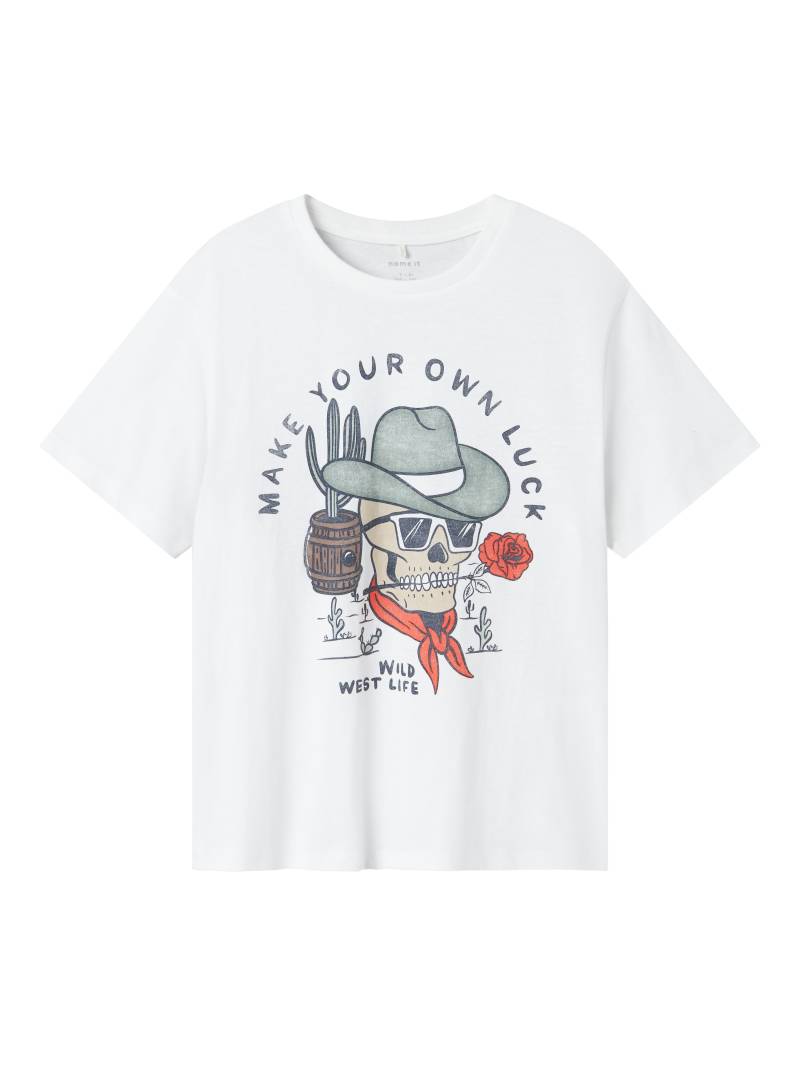 Name It Kurzarmshirt »NKMHALS SS NREG TOP« von name it