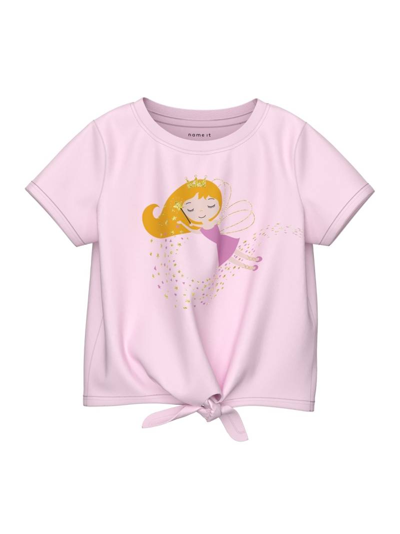Name It Kurzarmshirt »NMFKIKATIE SS SHORT TOP PB« von name it