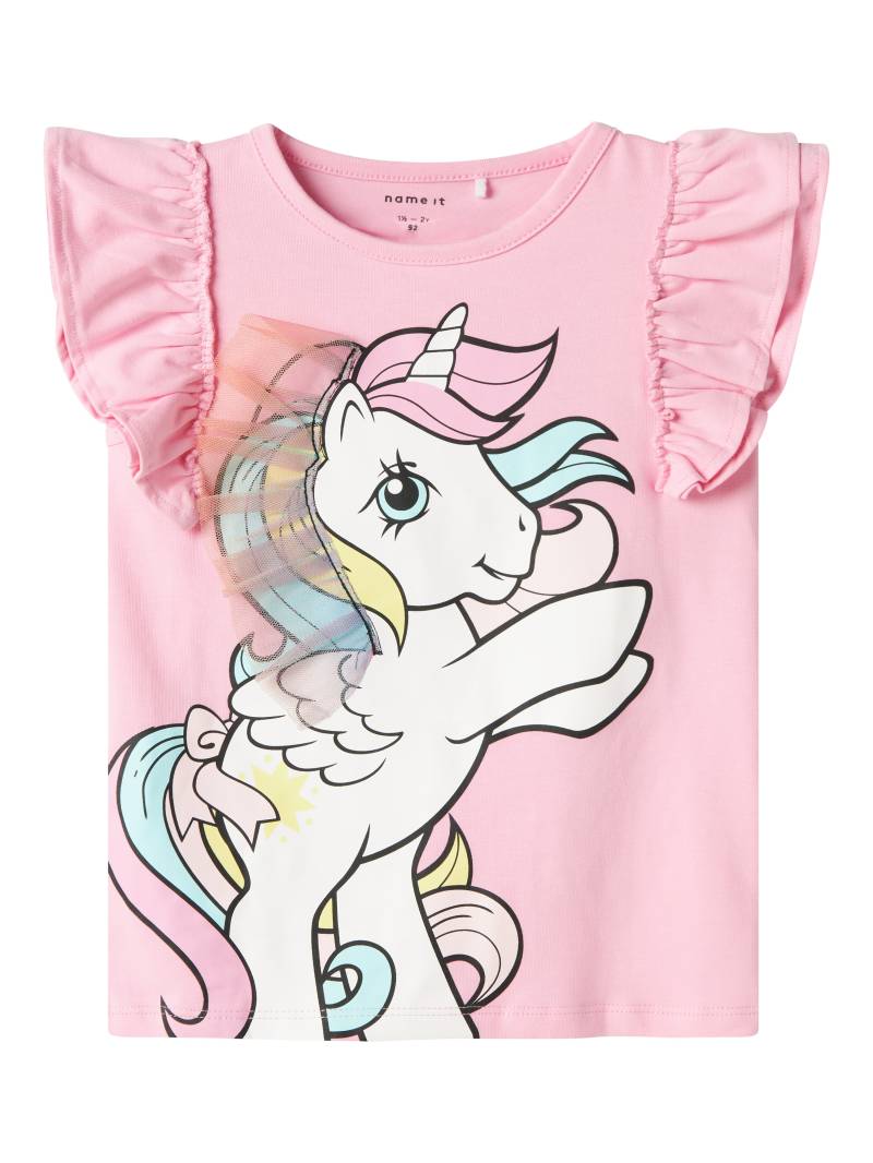 Name It Kurzarmshirt »NMFMIKA MLP SS TOP CPLG« von name it